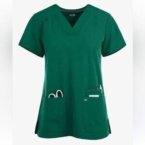 Koi Next Gen Hustle and Heart V-NeckScrub Top, Stretch